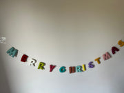 Merry Christmas Letter Garland