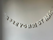 Merry Christmas Letter Garland