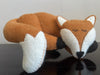 Felted sleeping fox