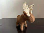 Felted Moose toy