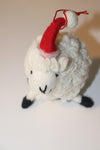 Xmas Sheep with wool Ornament