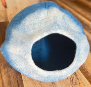 Felted cat cave